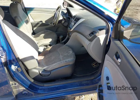 2015 Hyundai Accent Gls z USA, uszkodzony, nr VIN KMHCT4AE4FU850278